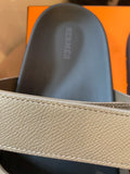 Pre Loved Hermes Chypre Sandals in Etoupe UK 6 (new)