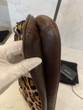 Pre Loved Vintage Dolce & Gabbana Leopard Baguette (excellent)