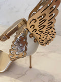 Pre Loved Sophia Webster Chiara butterfly Heels uk4