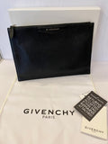 Pre Loved Givenchy Black Leather Antigonia Clutch