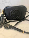 Pre Loved Gucci Black Soho Disco Crossbody Bag