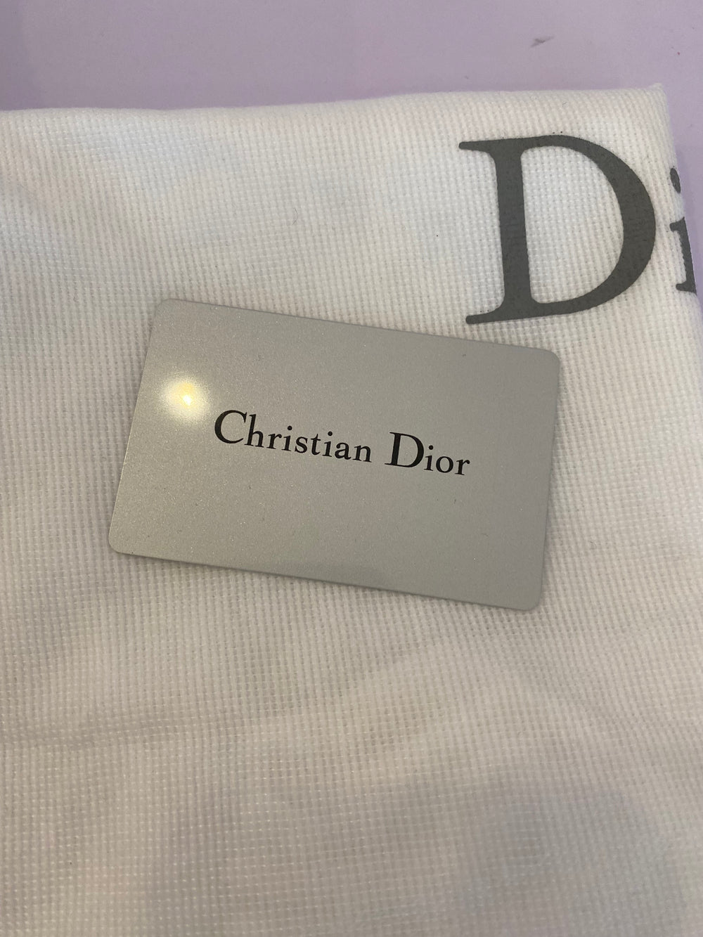Pre Loved Christian Dior Vintage Black Saddle Bag - EXCELLENT