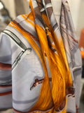 Hermes Projects Carres 140cm Silk Shawl