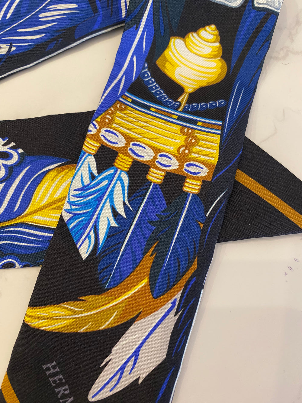 Pre Loved Hermes Silk Twilly Scarf