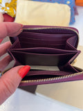 Pre Loved Louis Vuitton Monogram Vernis Amarante Zippy Purse