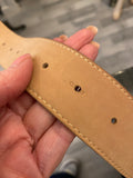 Pre Loved Louis Vuitton LV Damier Azure Belt - 95cm