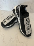 Pre Loved Dolce & Gabbana Diamanté Crystal Trainers uk5