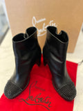 Pre Loved Christian Louboutin Olivia Snow 70 Spiked Boots uk 5 (new)