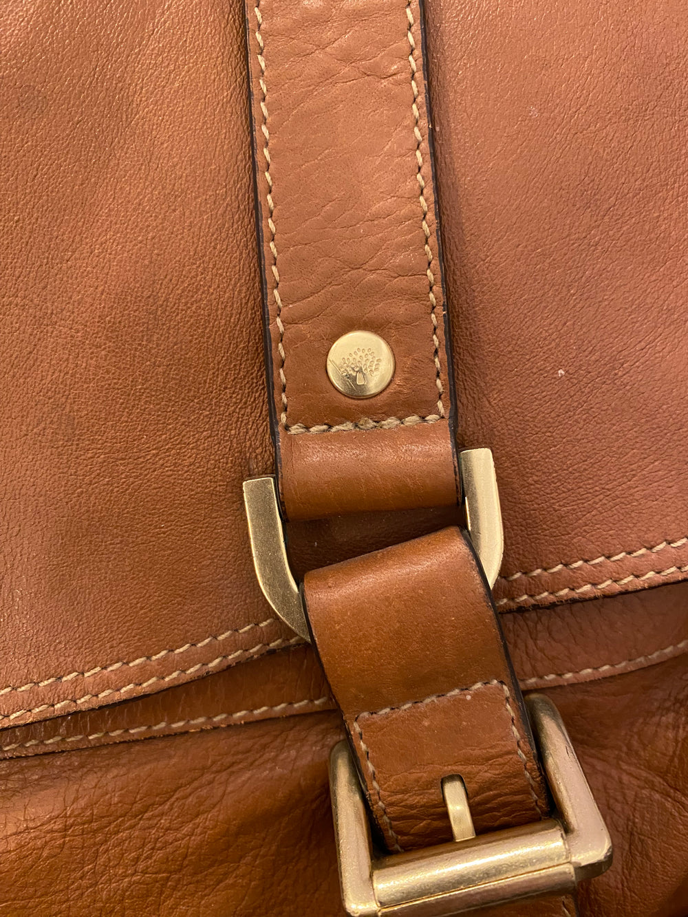 Pre Loved Mulberry Oversized Alexa in Oak