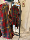 Vivienne Westwood Red & Grey Tartan Plaid Dress IT42 UK10 (reserved)
