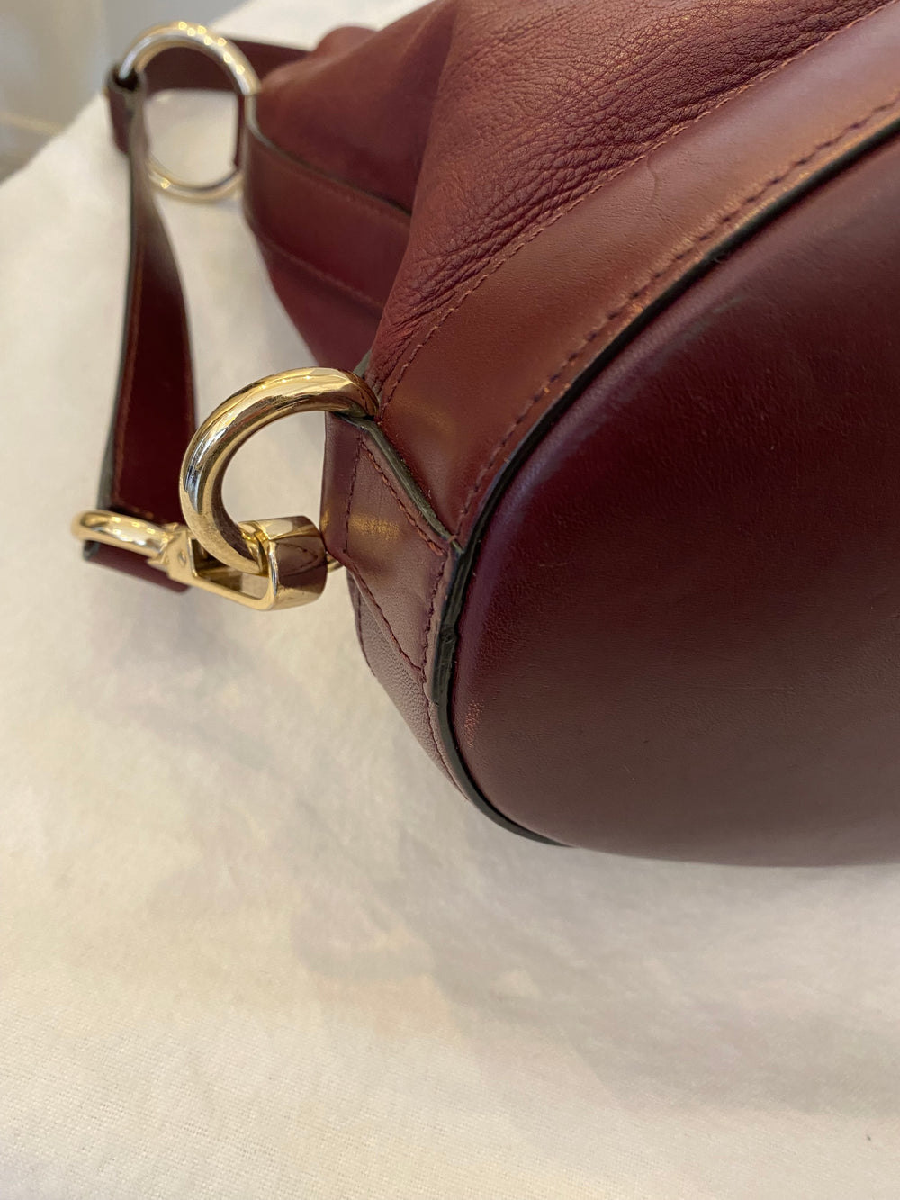 Pre Loved Mulberry Jamie in Oxblood Leather (excellent)