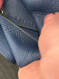 Pre Loved Hermes Bastia Change Purse in Blue (excellent)