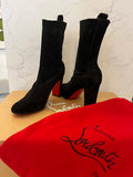 Pre Loved Christian Louboutin Gena Suede Boots uk 6 (new) **reserved**