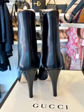 Gucci Plume Calfskin Damir Lattice Boots - Size UK 7.5
