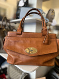 Pre Loved Mulberry Blenheim Tote Bag in Oak