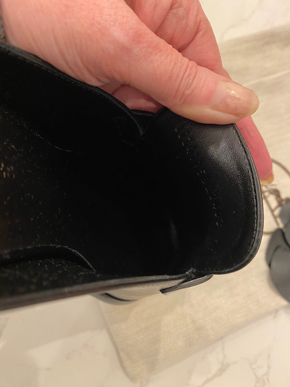 Pre Loved Hermes Lota Black Leather mule UK 5 (new)