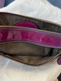 Pre Loved Mulberry Kristen Crossbody in Purple Patent