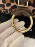 Pre Loved Vintage Dolce & Gabbana Leopard Baguette (excellent)