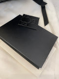 Pre Loved Gucci Guccissima Padlock Shoulder Bag in Black Leather