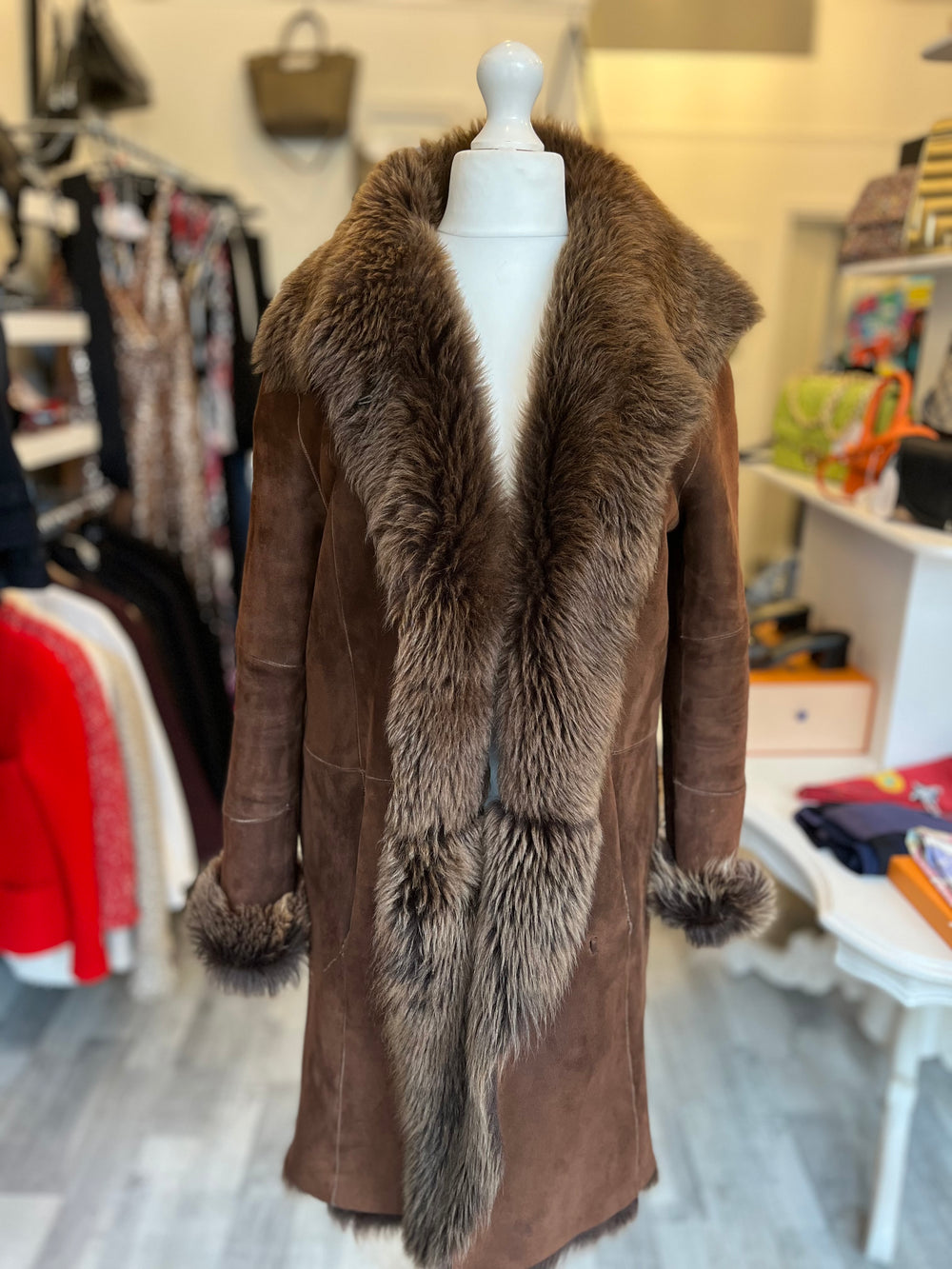 Pre Loved Joseph Toscana Shearling Coat (excellent)