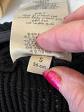 Gucci Leather Trimmed Black Beret (reserved)