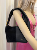 Pre Loved Mulberry Retwist Hobo in Black Leather & Suede - excellent