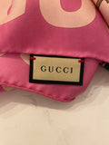 Pre Loved Gucci Flora Pansy Silk Scarf - Excellent - Reserved D