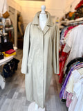 Pre Loved Aquascutum Beige Trench Coat Size UK10 (Fits up to a size 12)