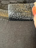 Gucci Vintage GG Canvas Bag with Bamboo Handles