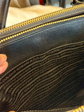Pre Loved Prada Large Saffiano leather triple zip tote bag