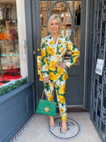 Pre Loved Dolce & Gabbana Rose Trouser Suit ,IT 42 ,fits UK 10 (new)