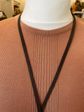 Pre Loved Hermes Silk Dark Rose Sleeveless Knit Top size 36 uk8 (excellent)