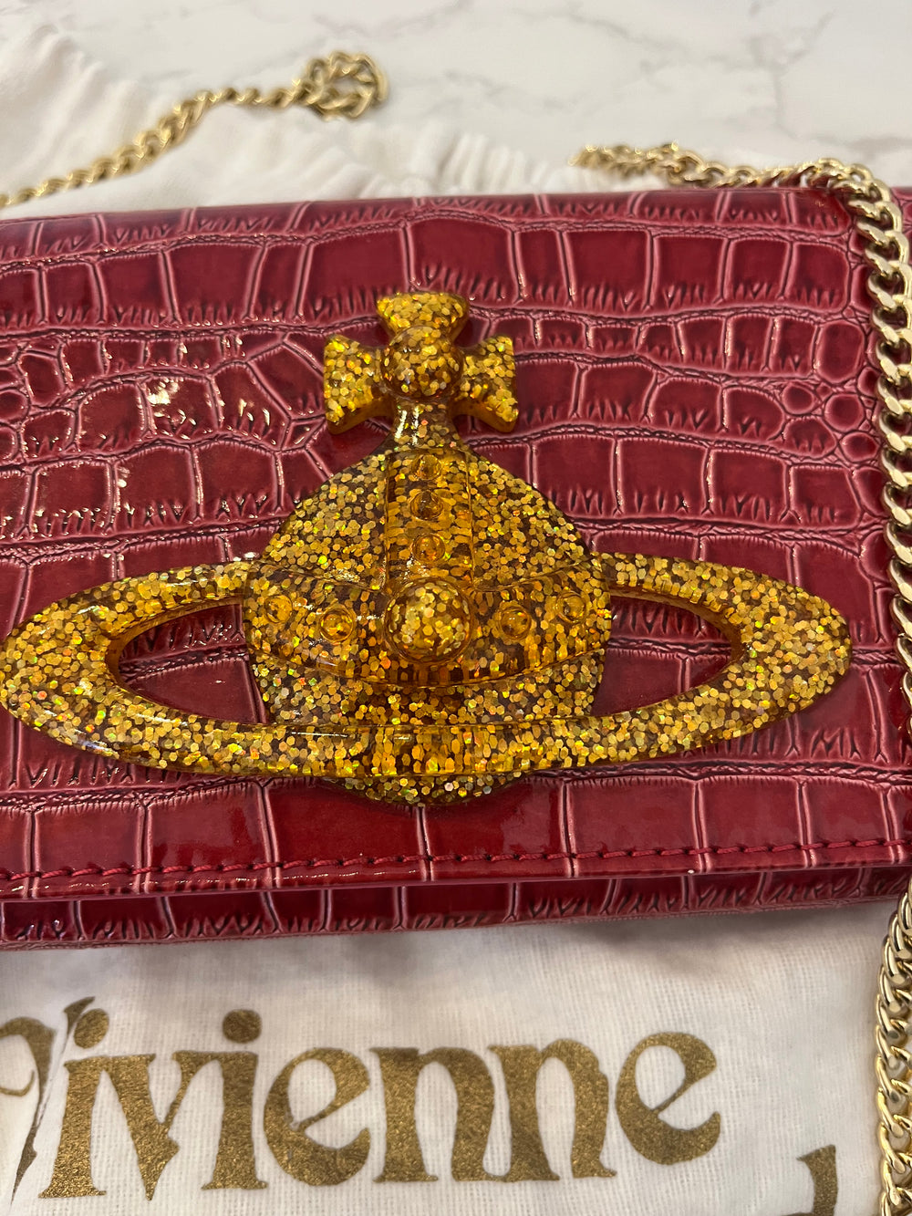 Pre Loved Vivienne Westwood Shoulder or Clutch Bag