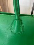 Preloved Moncrief Emerald Green London Chrissy Oversized Tote - NEW