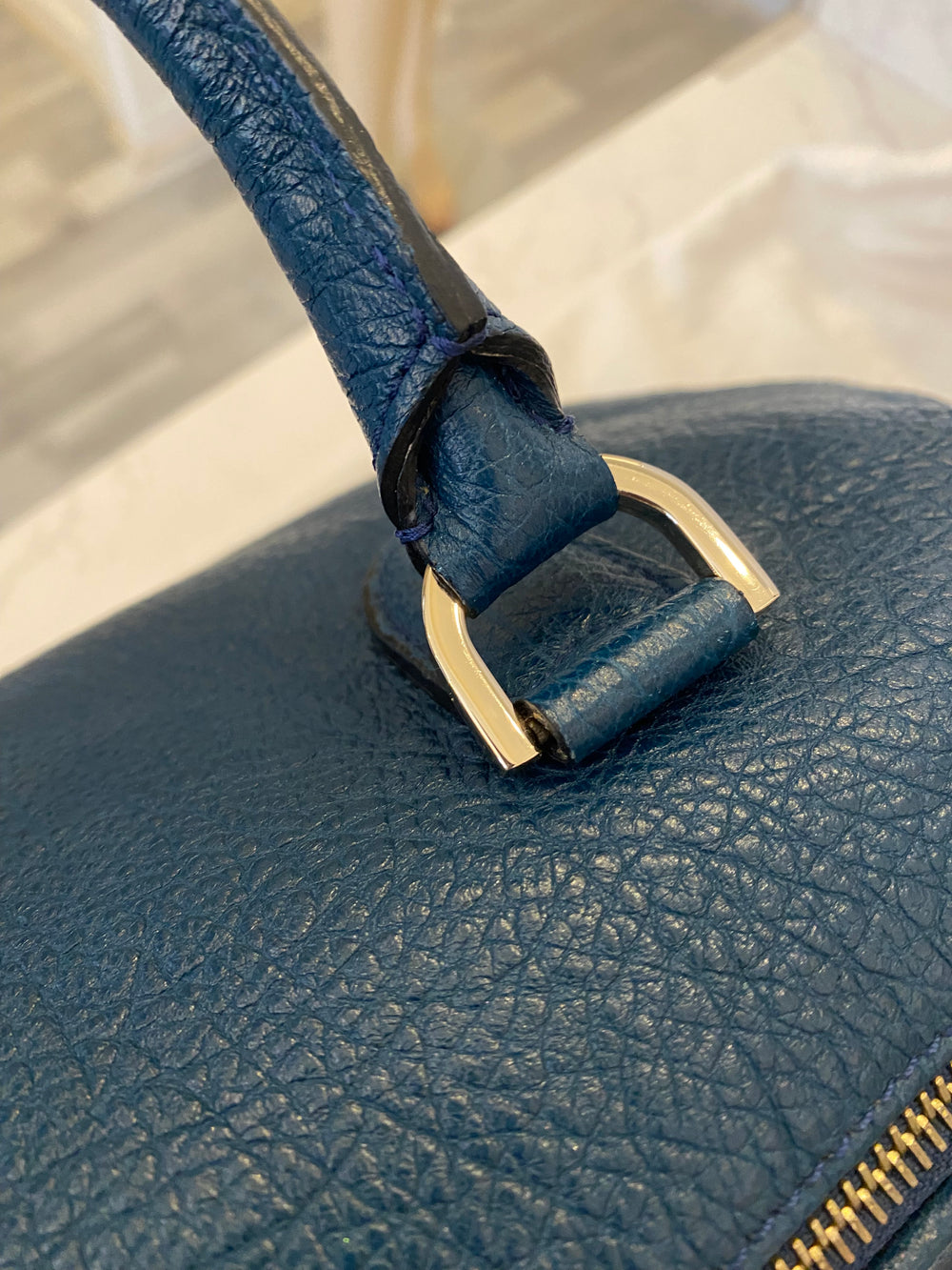 Pre Loved Mulberry Del Rey in Dark Teal (excellent)