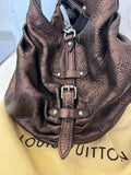 Pre Loved Louis Vuitton Bronze Metallic Mahina Leather Slouchy Bag