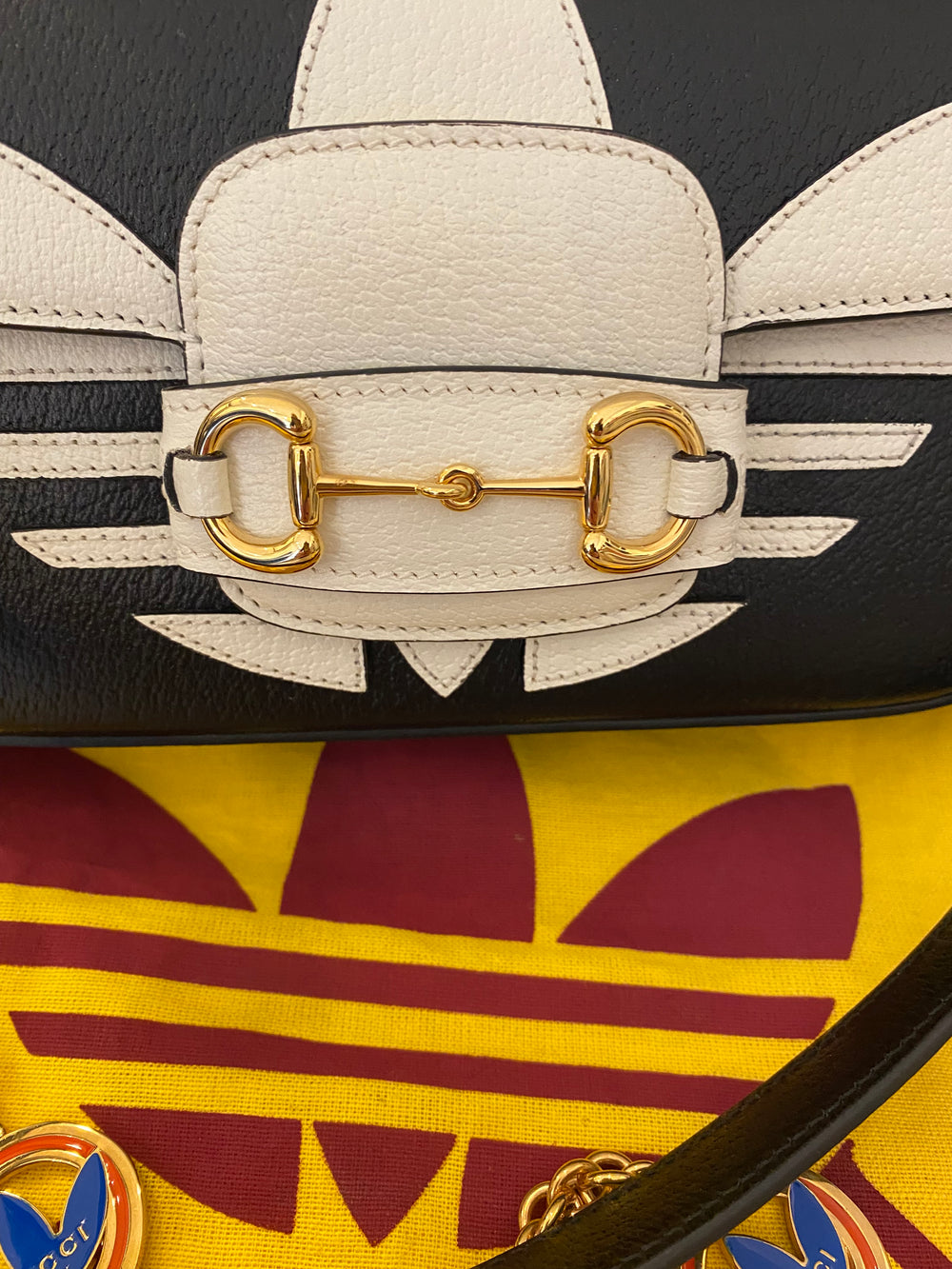 Pre Loved Gucci X Adidas Shoulder Bag (as new)