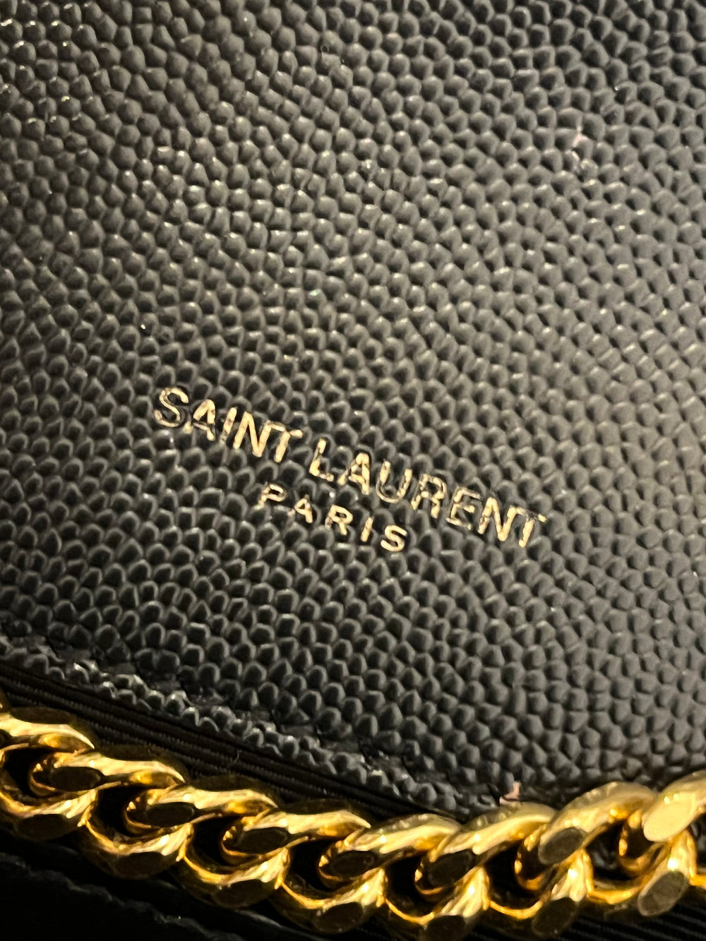 Pre Loved Yves Saint Laurent Kate Bag in Black