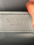 Pre Loved Mulberry Lana Wallet on Strap in Poplin Blue (new)