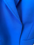 Pre Loved Victoria Beckham Cobalt Blue Jacket uk12