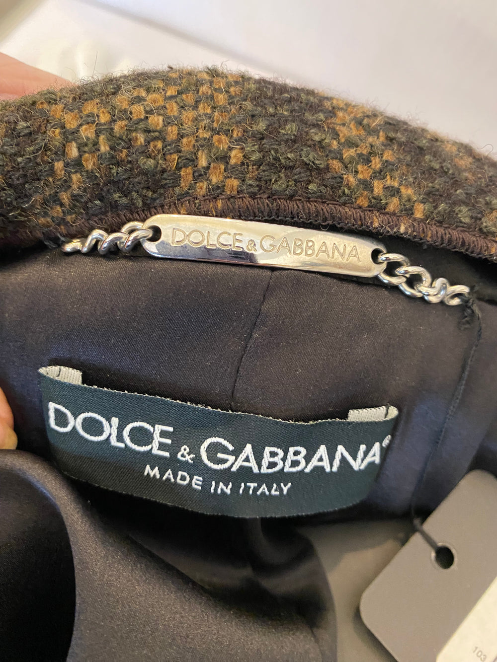 Dolce & Gabbana Leopard Wool & Silk Coat - Size 38 (fits uk8-10)