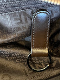 Chanel Chocolate Bar Tote in Brown with Silver Hardware
