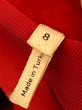 Frame Red Velvet Blazer UK12