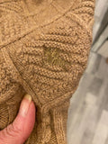 Pre Loved Burberry Wool Cable Sweater