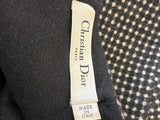 Pre Loved Christian Dior Wool polka dot  Dress FR 38 UK 10