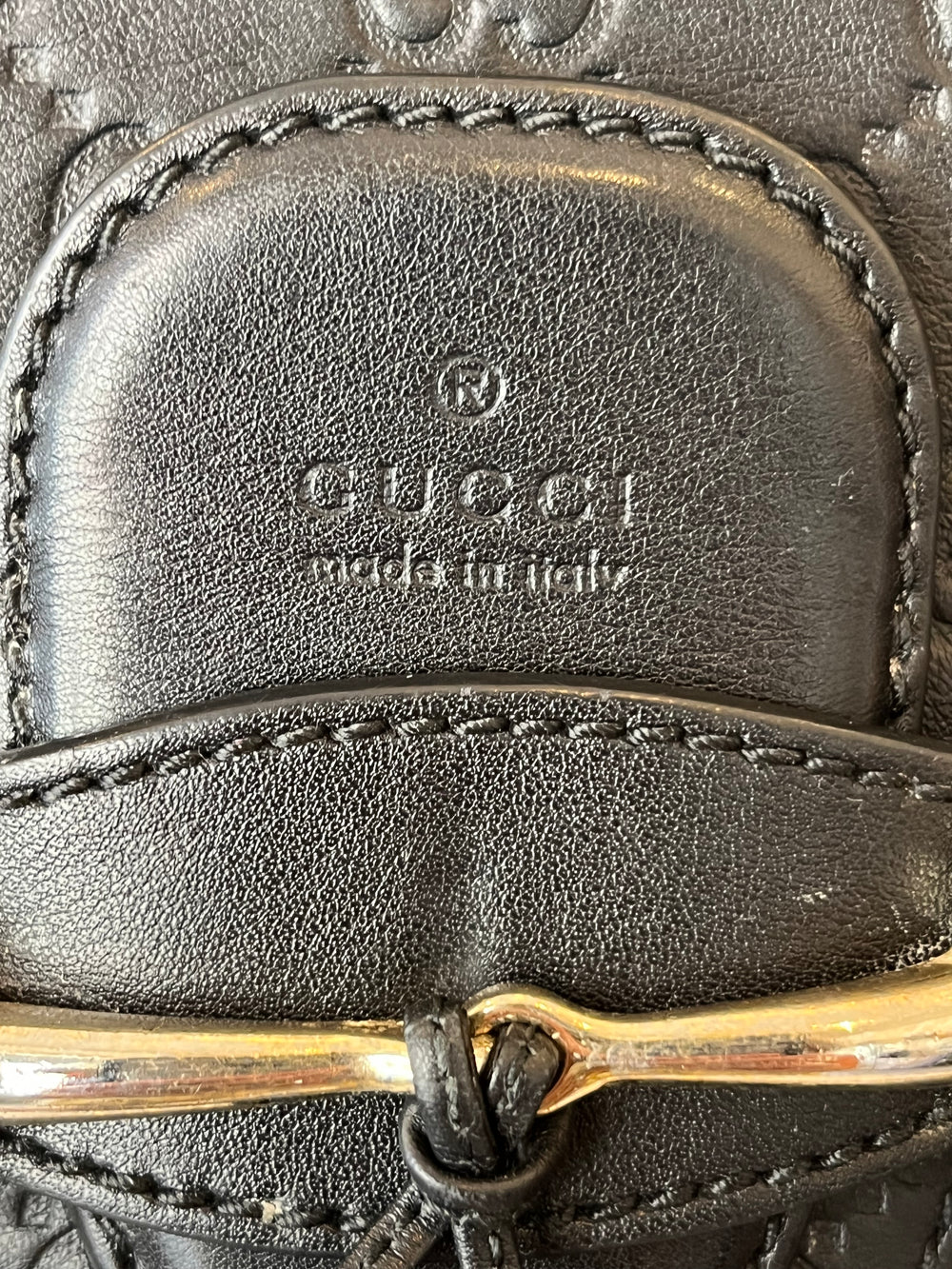 Pre Loved Gucci Emily Guccissima Tote Bag