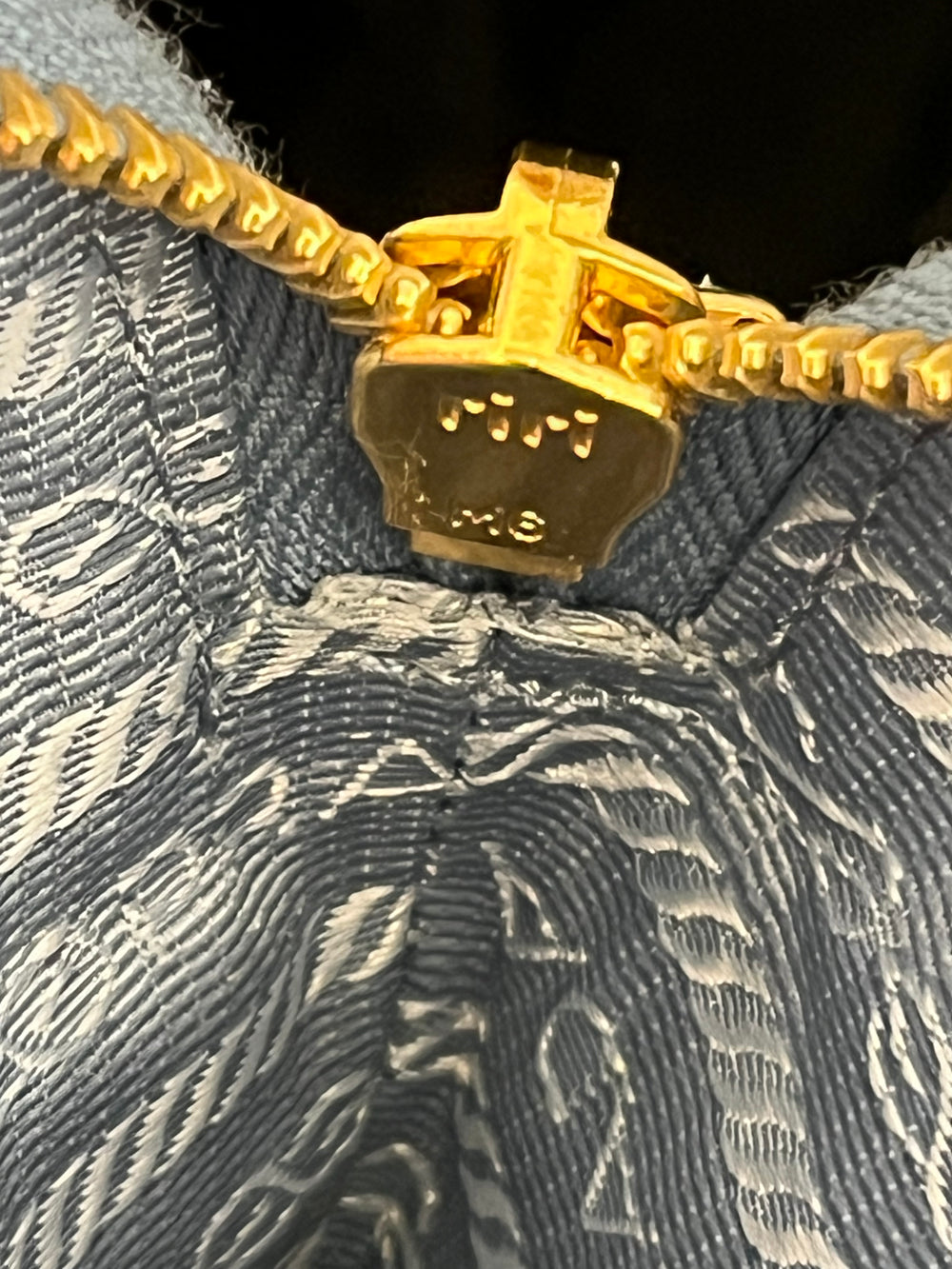 Pre Loved Prada Triangle Mini Pouch (as new)