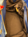 Pre Loved Chloe Bridget Shoulder/Crossbody/Handbag in Dark Blue
