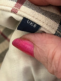 Burberry Nova Check Trousers UK 8