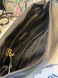 Prada Vintage Leather Bow Clutch Bag